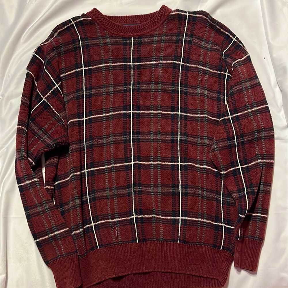 Plaid Sweater